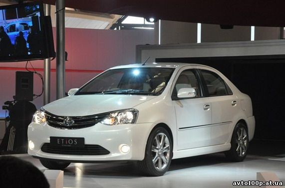 Toyota Etios - новый бюджетный сидан