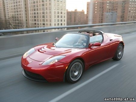 Электрический спорткар Tesla Roadster