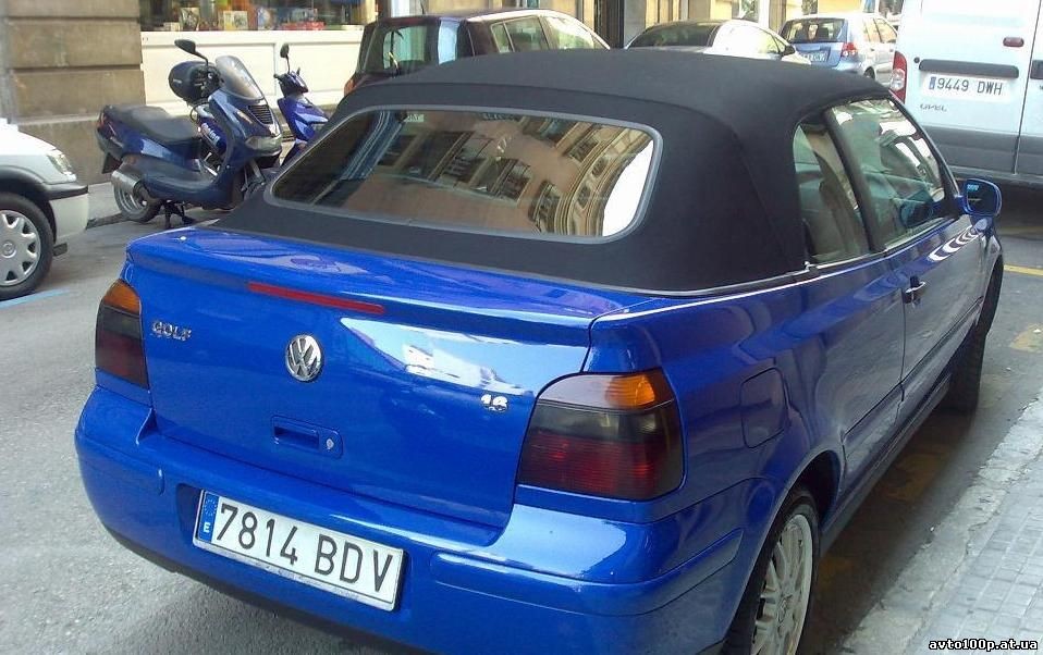 Volkswagen вернет к жизни кабриолет Golf