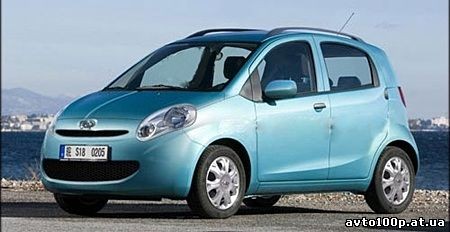 Электромобиль Chery представлен европейцам